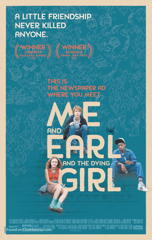 Me and Earl and the Dying Girl - Movie Poster