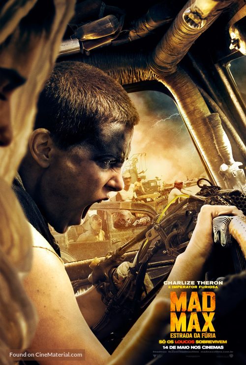 Mad Max: Fury Road - Brazilian Movie Poster