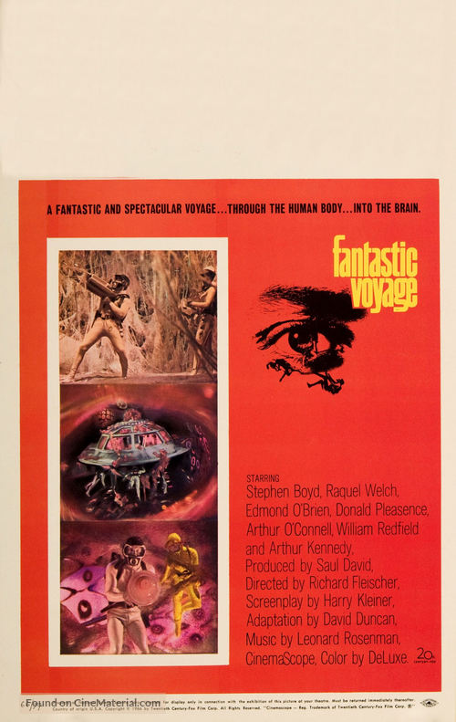Fantastic Voyage - Movie Poster