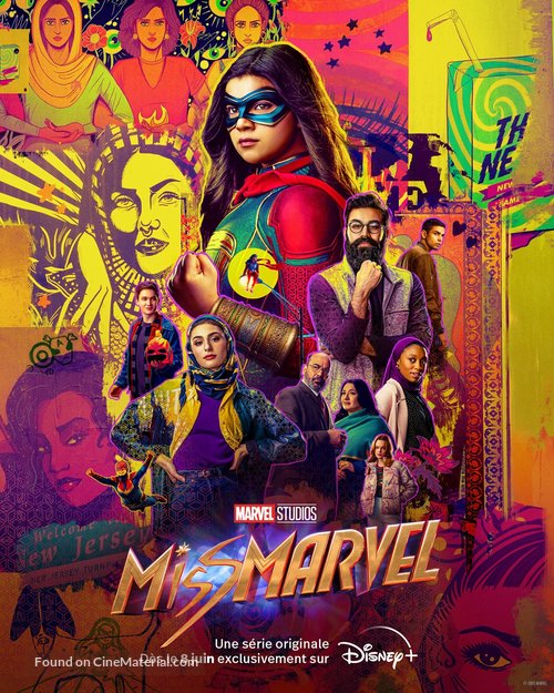 &quot;Ms. Marvel&quot; - French Movie Poster