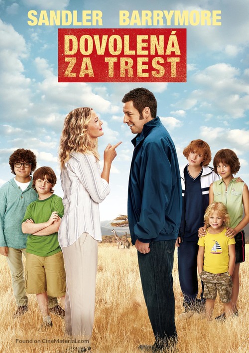 Blended - Czech DVD movie cover