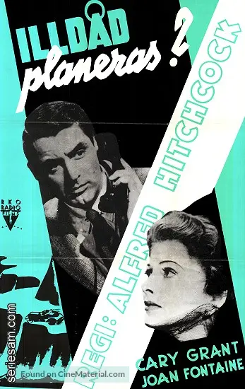 Suspicion - Swedish Movie Poster