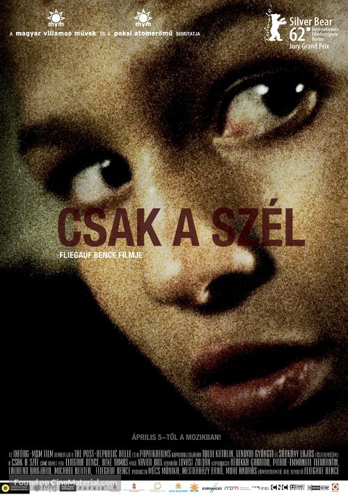 Csak a sz&eacute;l - Hungarian Movie Poster