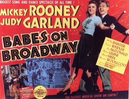 Babes on Broadway - poster