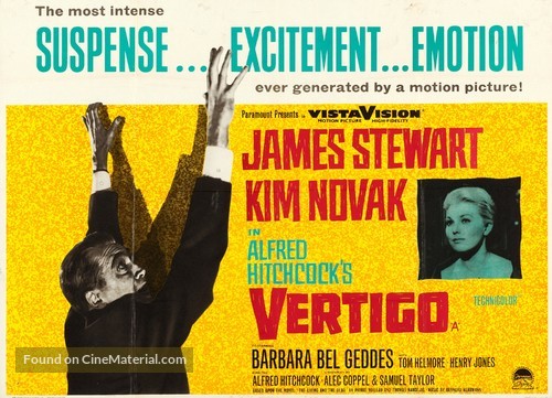 Vertigo - British Movie Poster