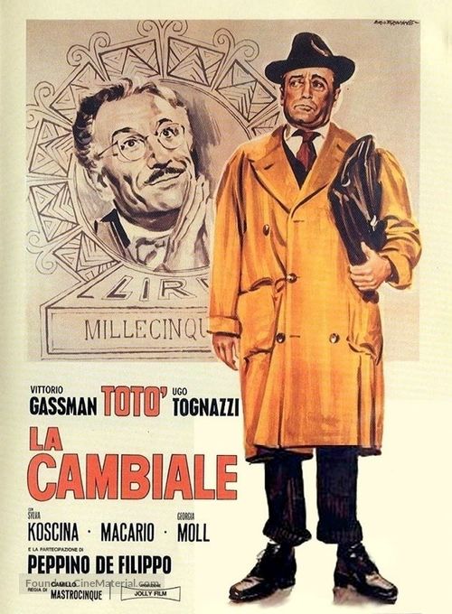 Cambiale, La - Italian Movie Poster