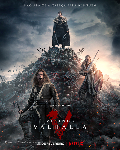 &quot;Vikings: Valhalla&quot; - Brazilian Movie Poster