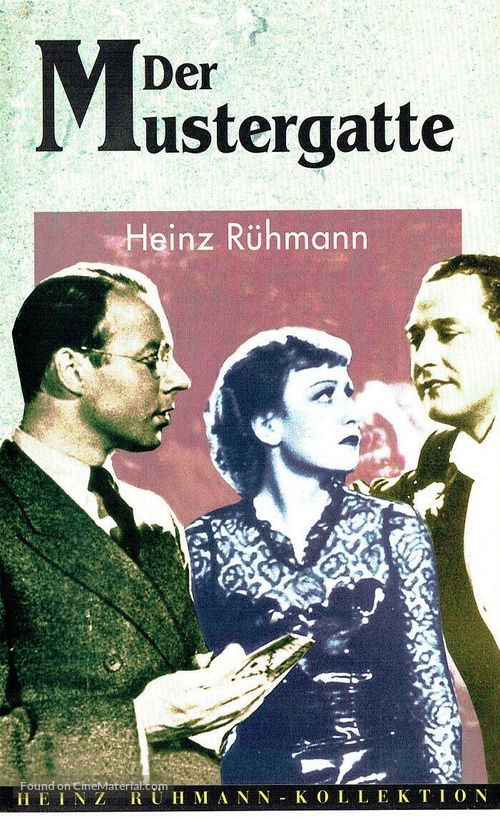 Der Mustergatte - German VHS movie cover