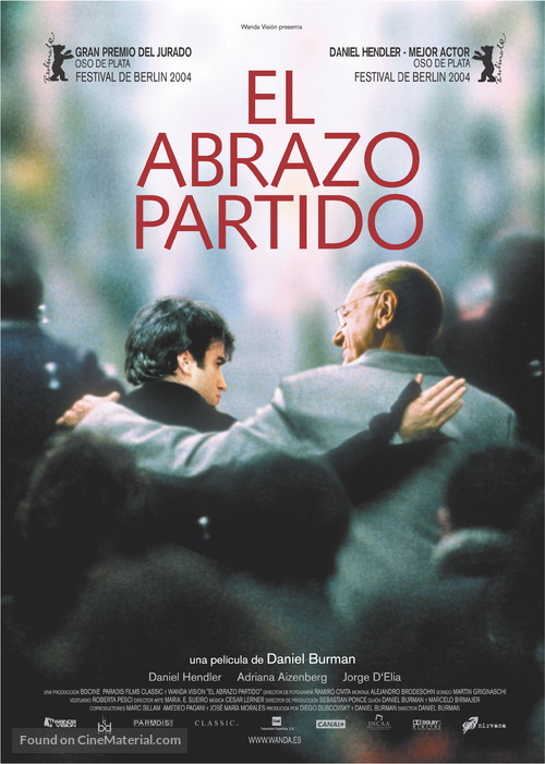 El abrazo partido - Spanish Movie Poster