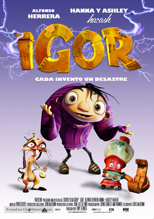 Igor - Mexican Movie Poster