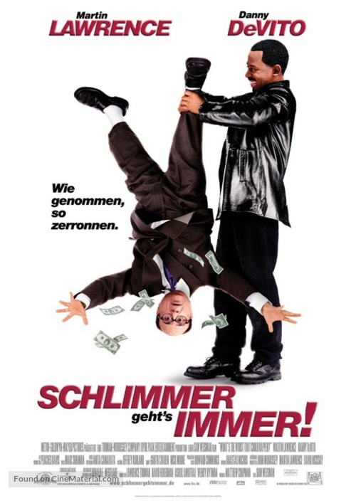 What&#039;s The Worst That Could Happen - German Movie Poster