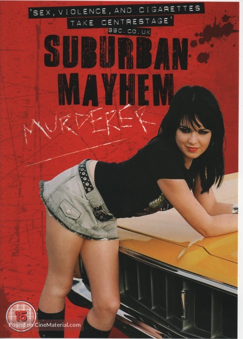 Suburban Mayhem - British DVD movie cover
