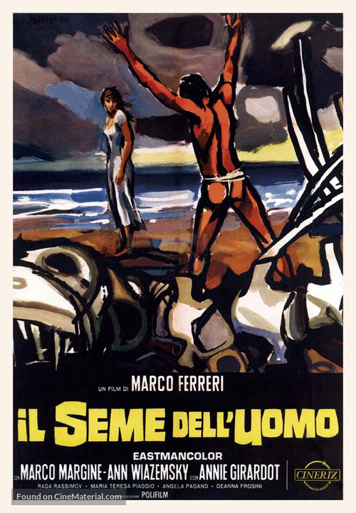Il seme dell&#039;uomo - Italian Movie Poster