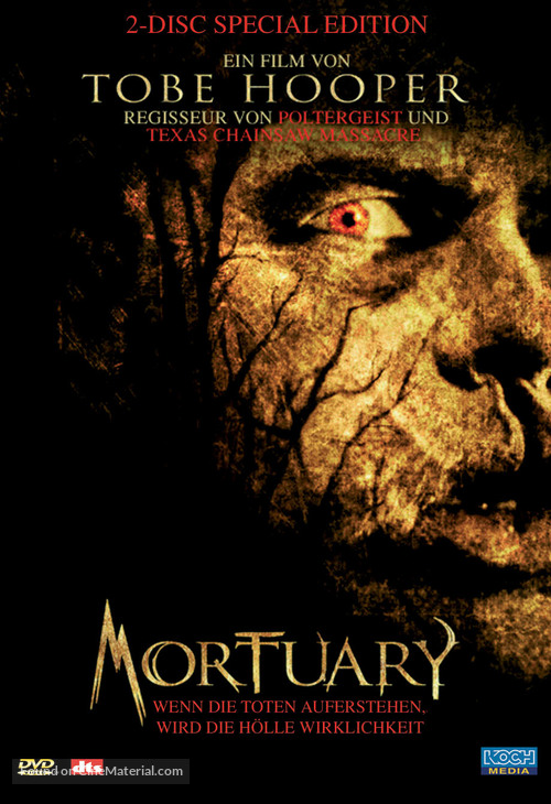 Mortuary - German DVD movie cover