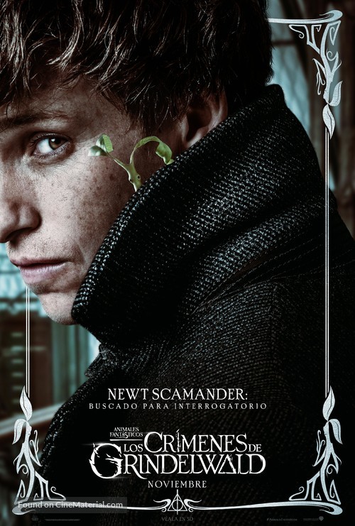 Fantastic Beasts: The Crimes of Grindelwald - Argentinian Movie Poster