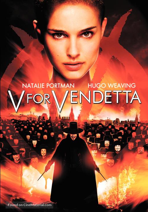 V for Vendetta - DVD movie cover