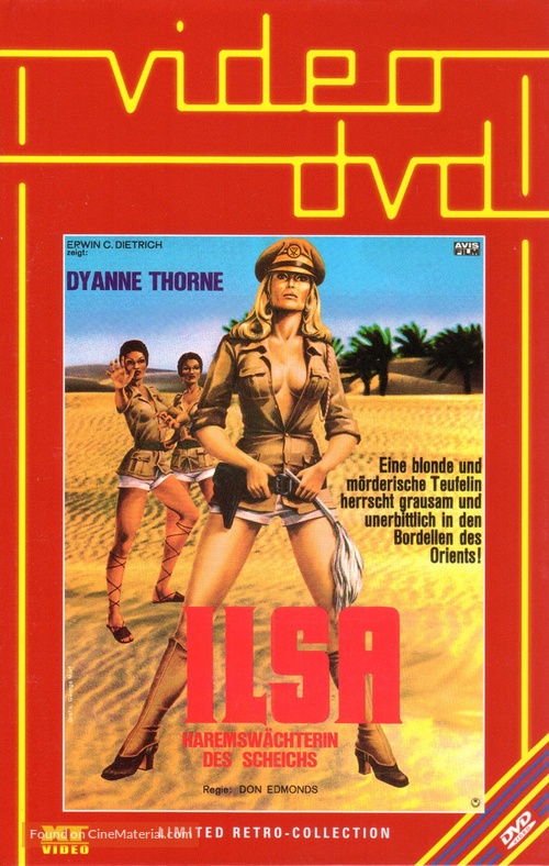 Ilsa, Harem Keeper of the Oil Sheiks - Austrian DVD movie cover