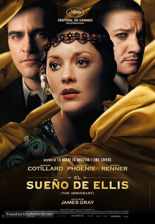 The Immigrant - Spanish Movie Poster