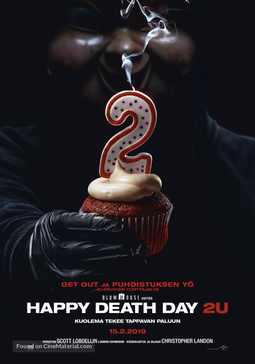 Happy Death Day 2U - Finnish Movie Poster