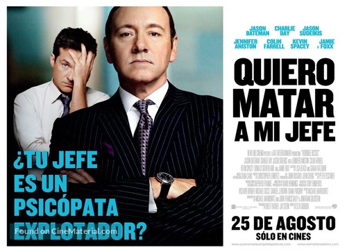 Horrible Bosses - Argentinian Movie Poster