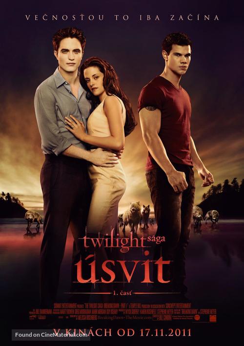 The Twilight Saga: Breaking Dawn - Part 1 - Slovak Movie Poster