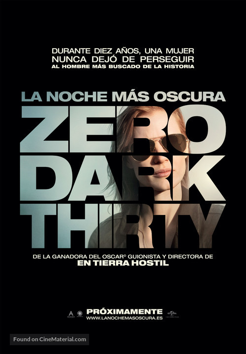 Zero Dark Thirty - Spanish Movie Poster