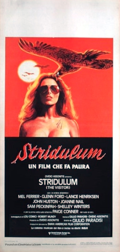 Stridulum - Italian Movie Poster