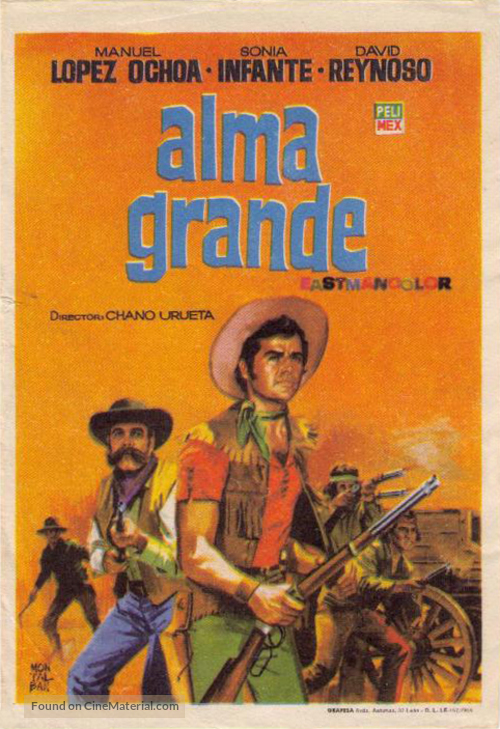 Alma Grande - Spanish Movie Poster