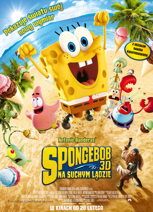 The SpongeBob Movie: Sponge Out of Water - Polish Movie Poster