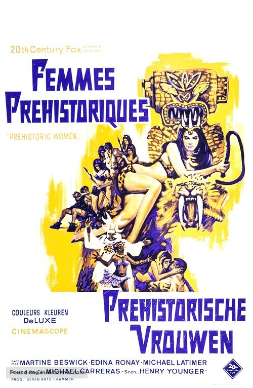 Slave Girls - Belgian Movie Poster