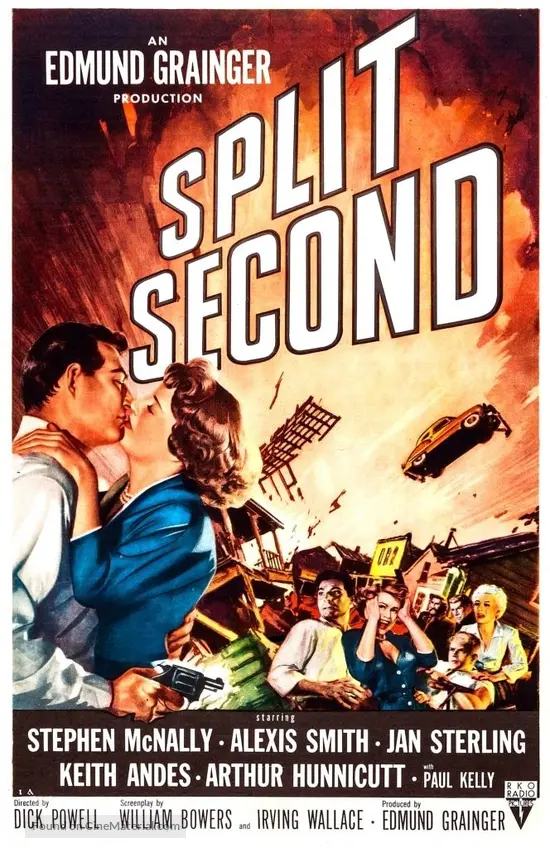 Split Second 1953 Movie Poster