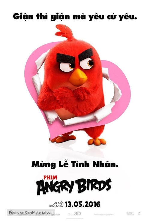 The Angry Birds Movie - Vietnamese Movie Poster