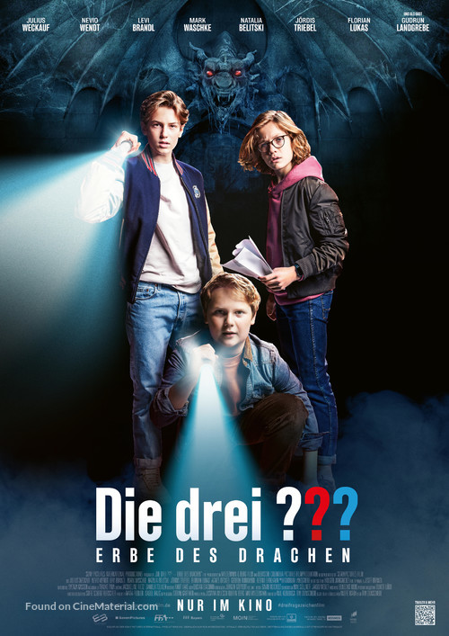 Die Drei ??? - Erbe des Drachen (2023) German movie poster