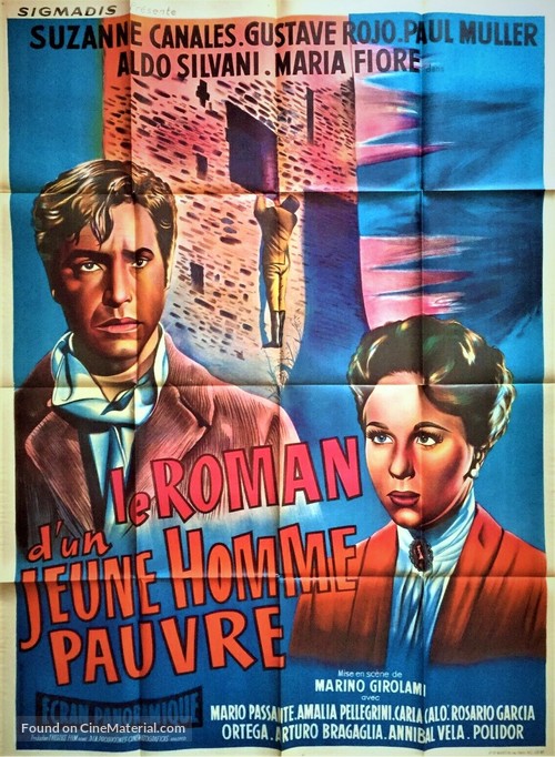 Il romanzo di un giovane povero - French Movie Poster