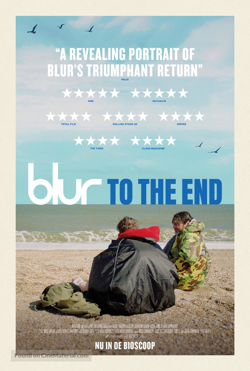 Blur: To the End - Dutch Movie Poster