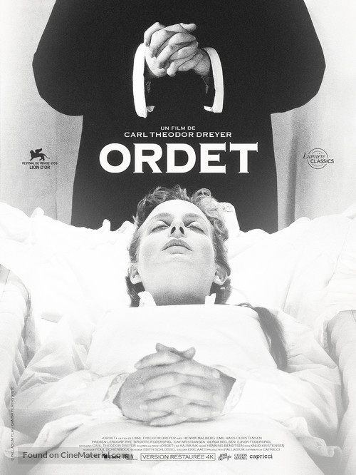 Ordet - French Re-release movie poster