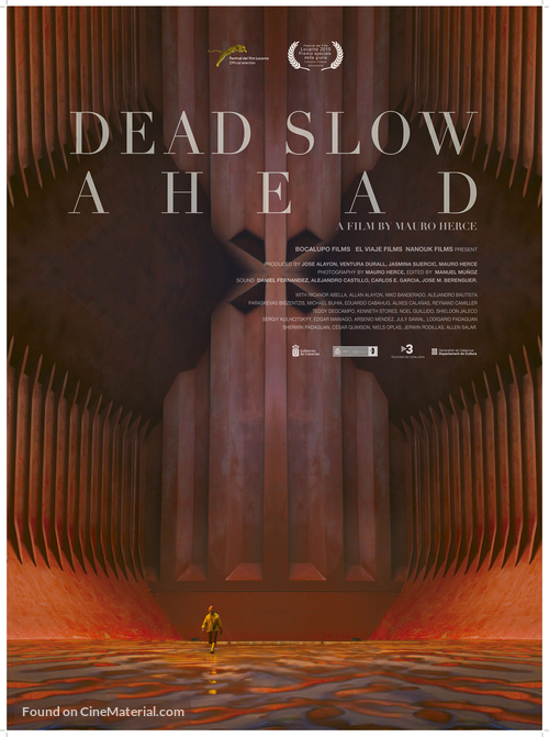 Dead Slow Ahead - Spanish Movie Poster