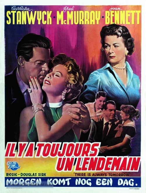 There&#039;s Always Tomorrow - Belgian Movie Poster