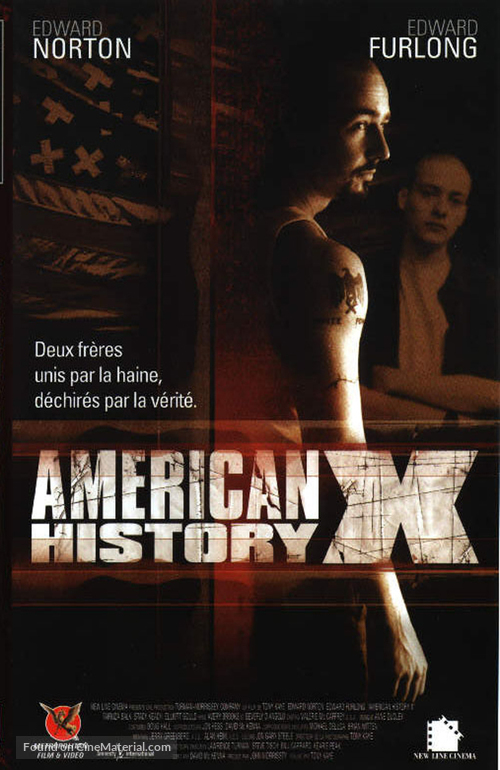 American History X - French VHS movie cover