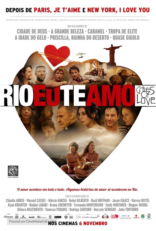 Rio, Eu Te Amo - Portuguese Movie Poster