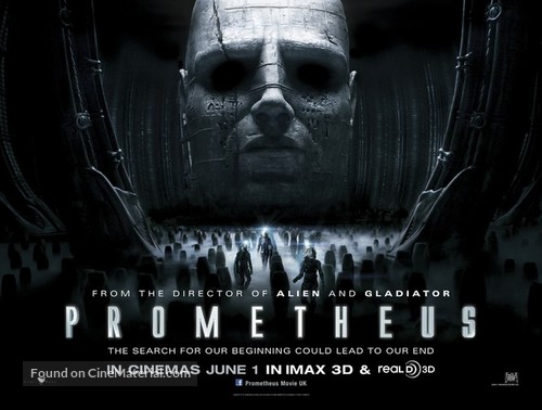 Prometheus - British Movie Poster