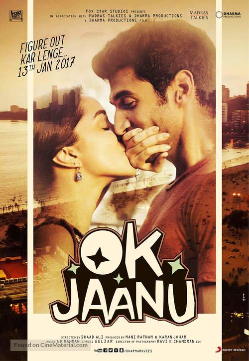Ok Jaanu - Indian Movie Poster