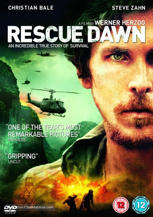 Rescue Dawn - British DVD movie cover