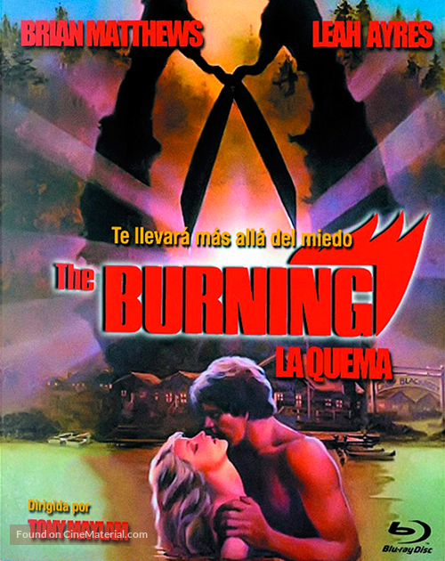 The Burning - Spanish Blu-Ray movie cover