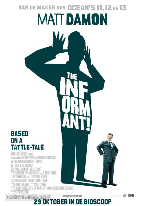 The Informant - Dutch Movie Poster