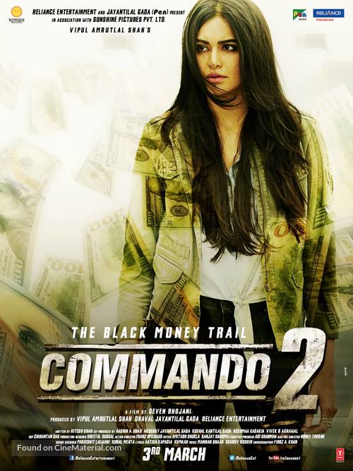 Commando 2 - Indian Movie Poster