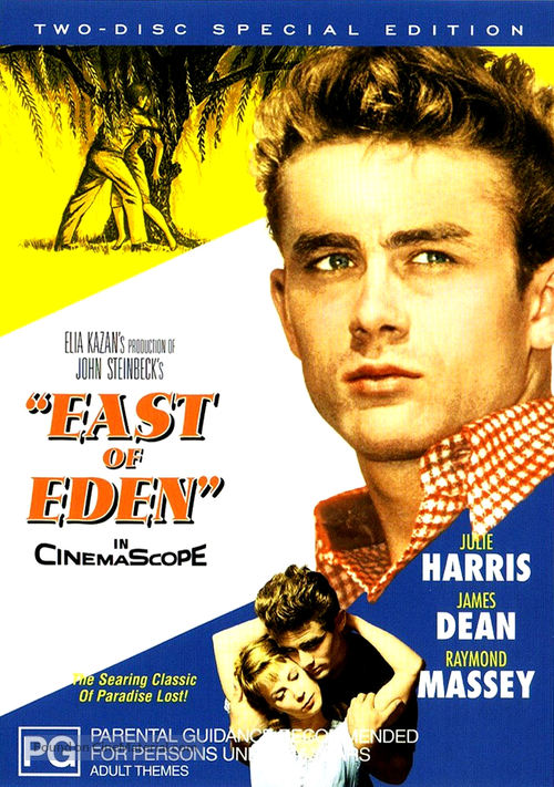 East of Eden - Australian DVD movie cover