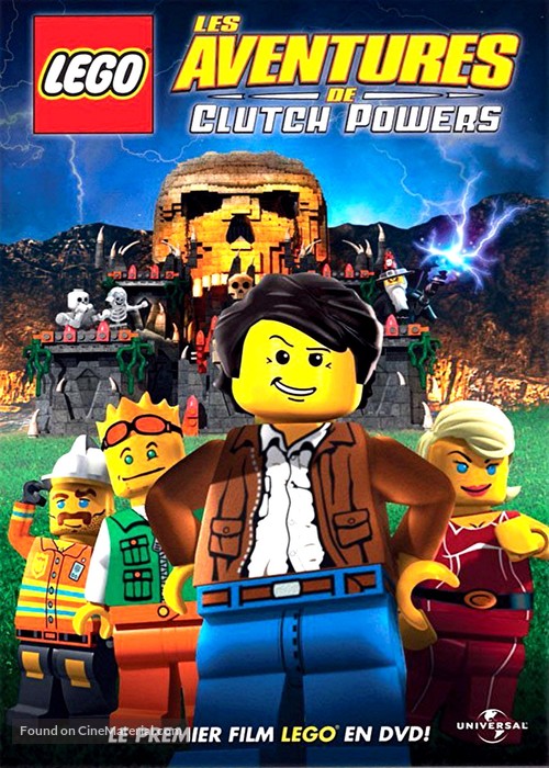 Lego: The Adventures of Clutch Powers - French Movie Cover