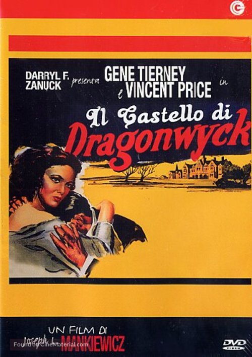 Dragonwyck - Italian DVD movie cover