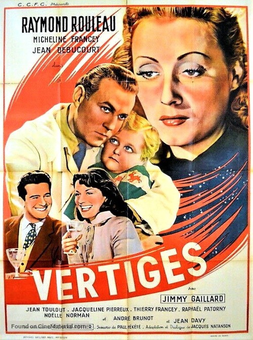 Vertiges - French Movie Poster